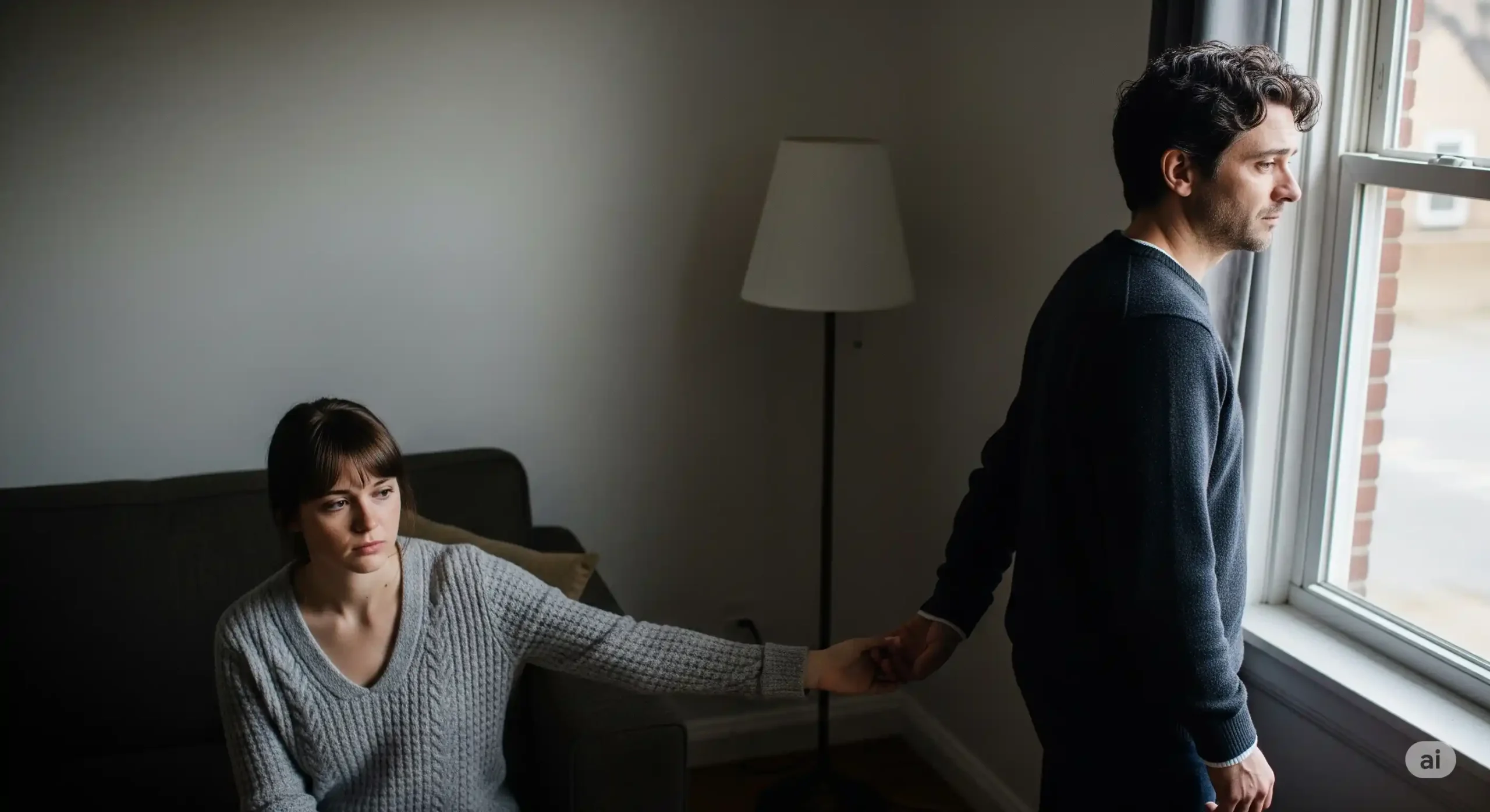 con trai im lặng vì đã buông nhưng không nói