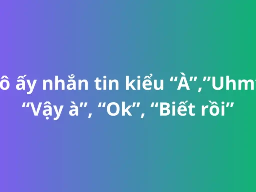cô ấy trả lời bạn lạnh lùng còn hơn cả mùa đông Hà Nội