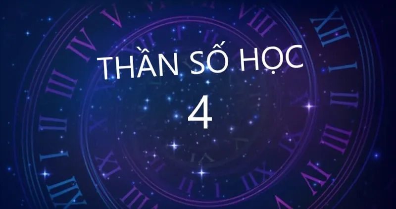 Thần số học là số 4