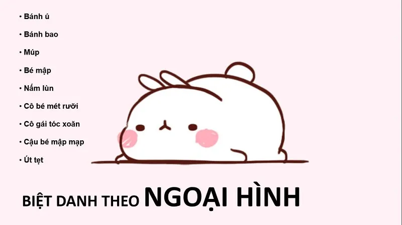 Đặt biệt danh theo ngoại hình